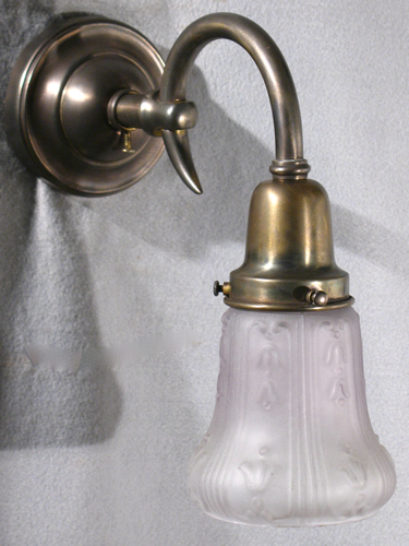 Pair of  Sconces with Arced arms